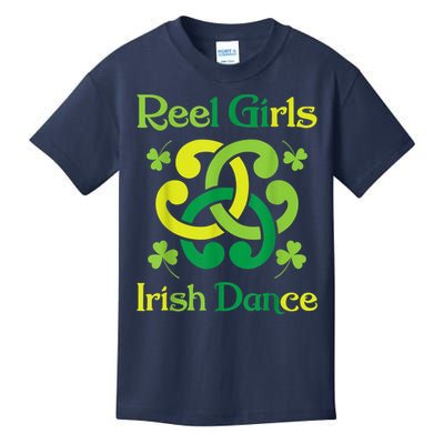 Reel Girl Irish Dance - Irish Dancer Ceili Reel Dance Kids T-Shirt