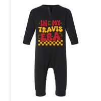 Retro Groovy In My Travis Era Infant Fleece One Piece