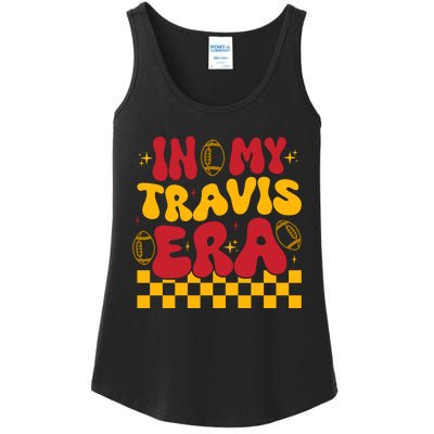 Retro Groovy In My Travis Era Ladies Essential Tank