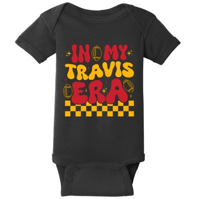 Retro Groovy In My Travis Era Baby Bodysuit