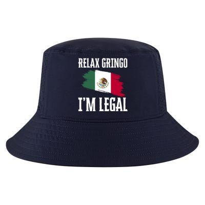 Relax Gringo Im Legal Funny Cool Comfort Performance Bucket Hat