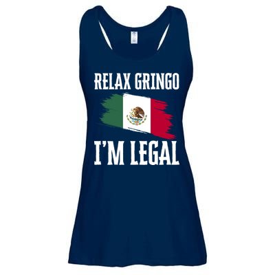 Relax Gringo Im Legal Funny Ladies Essential Flowy Tank