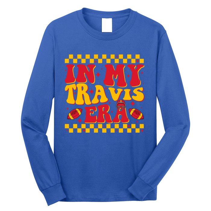 Retro Groovy In My Travis Era Long Sleeve Shirt