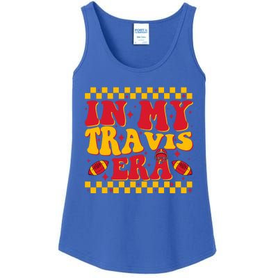 Retro Groovy In My Travis Era Ladies Essential Tank