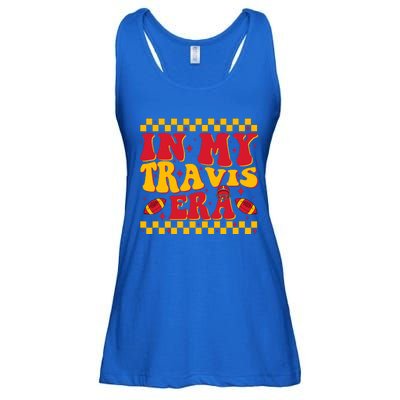 Retro Groovy In My Travis Era Ladies Essential Flowy Tank