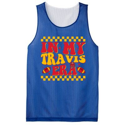 Retro Groovy In My Travis Era Mesh Reversible Basketball Jersey Tank