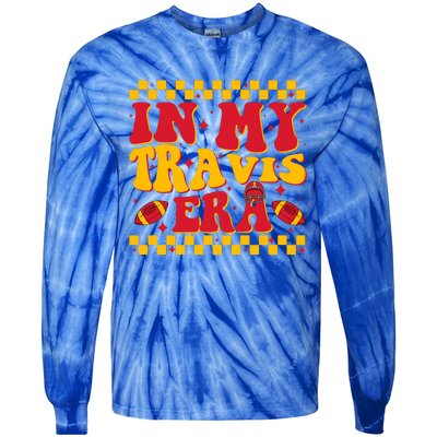 Retro Groovy In My Travis Era Tie-Dye Long Sleeve Shirt