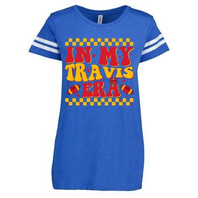 Retro Groovy In My Travis Era Enza Ladies Jersey Football T-Shirt