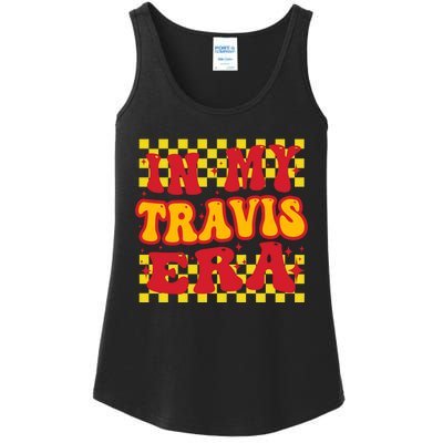 Retro Groovy In My Travis Era Ladies Essential Tank