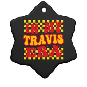 Retro Groovy In My Travis Era Ceramic Star Ornament