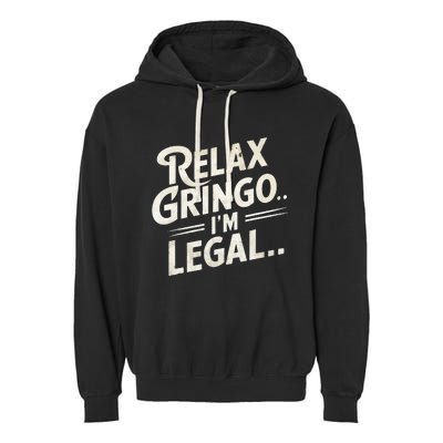 Relax Gringo Im Legal Garment-Dyed Fleece Hoodie