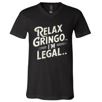 Relax Gringo Im Legal V-Neck T-Shirt