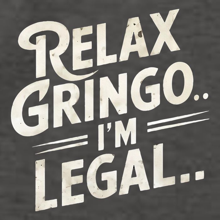 Relax Gringo Im Legal Vector Backpack