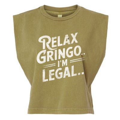 Relax Gringo Im Legal Garment-Dyed Women's Muscle Tee