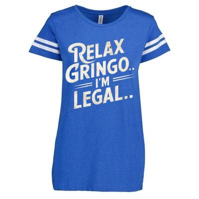 Relax Gringo Im Legal Enza Ladies Jersey Football T-Shirt