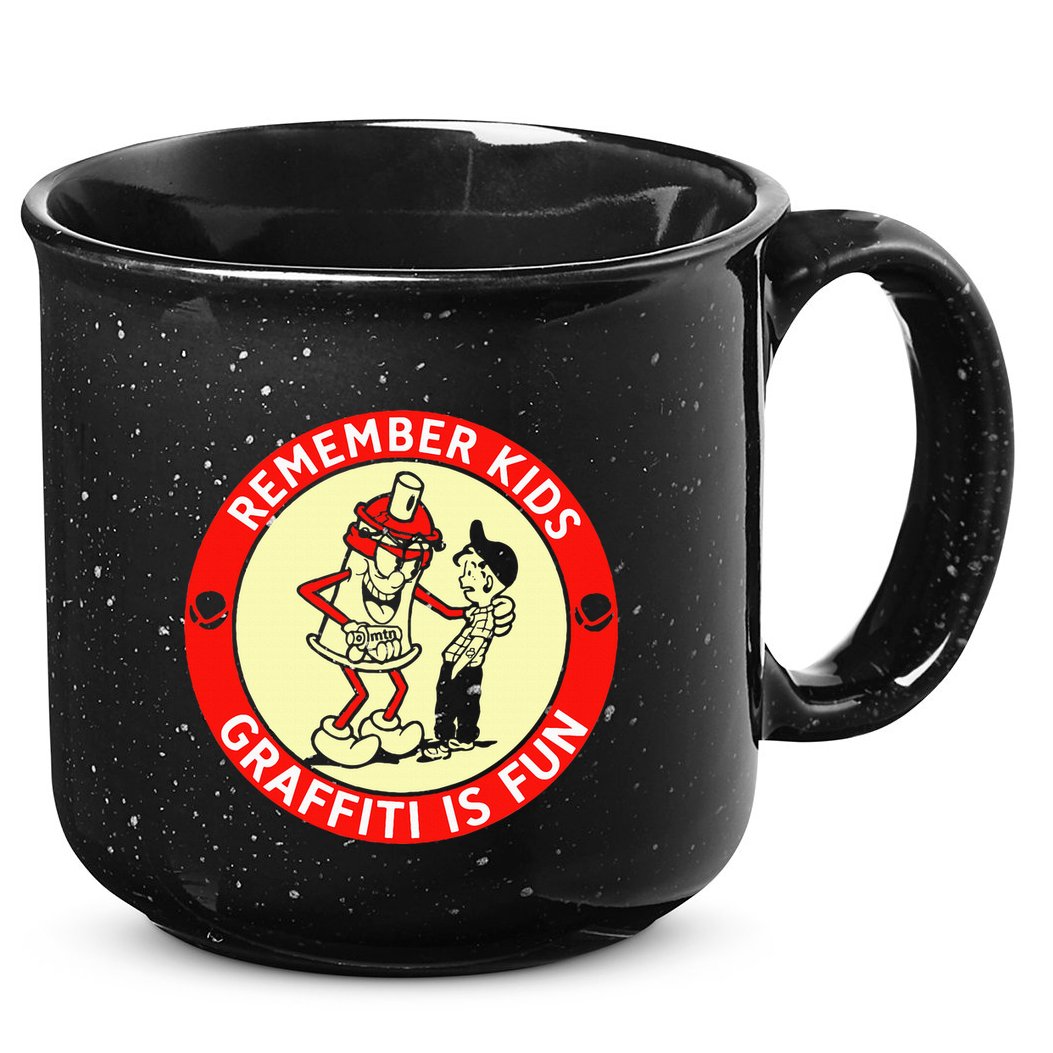 Remember Graffiti Is Fun 15oz Campfire Ceramic Mug