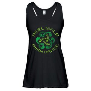 Reel Girls Irish Dance St Patricks Day Ceili Dancer Ladies Essential Flowy Tank