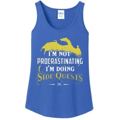 Rpg Gamer Im Doing Side Quests Ladies Essential Tank