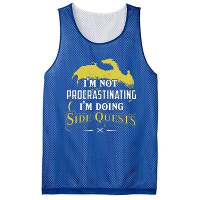 Rpg Gamer Im Doing Side Quests Mesh Reversible Basketball Jersey Tank