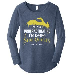 Rpg Gamer Im Doing Side Quests Women's Perfect Tri Tunic Long Sleeve Shirt