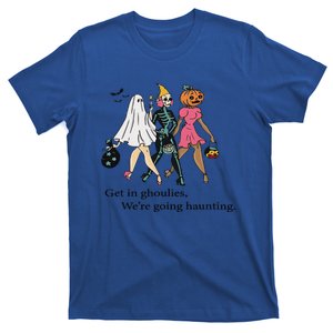 Retro Get In Ghoulies Were Going Haunting Halloween Vibes T-Shirt