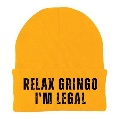 Relax Gringo Im Legal Knit Cap Winter Beanie