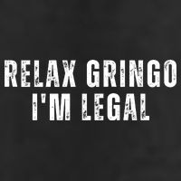 Relax Gringo Im Legal 7 Panel Mesh Trucker Snapback Hat