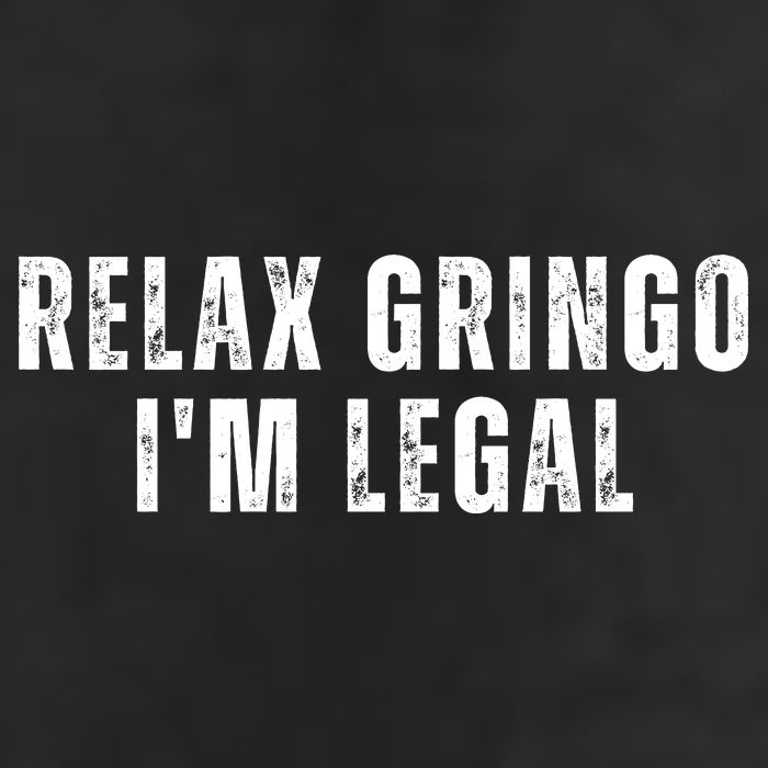 Relax Gringo Im Legal 7 Panel Mesh Trucker Snapback Hat