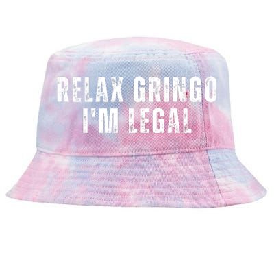 Relax Gringo Im Legal Tie-Dyed Bucket Hat