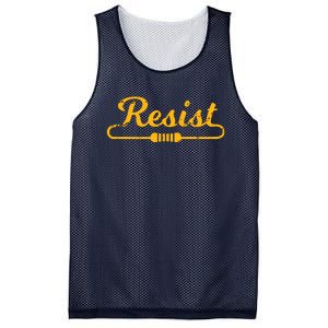 Resist Gift Idea For Electrical Engineers Mesh Reversible Basketball Jersey Tank