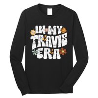 Retro Groovy In My Travis Era Long Sleeve Shirt