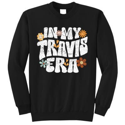 Retro Groovy In My Travis Era Sweatshirt