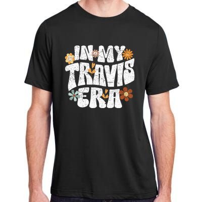 Retro Groovy In My Travis Era Adult ChromaSoft Performance T-Shirt