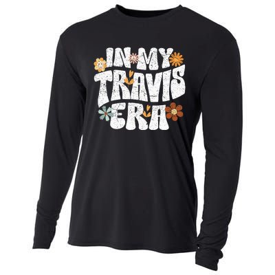 Retro Groovy In My Travis Era Cooling Performance Long Sleeve Crew