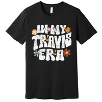 Retro Groovy In My Travis Era Premium T-Shirt