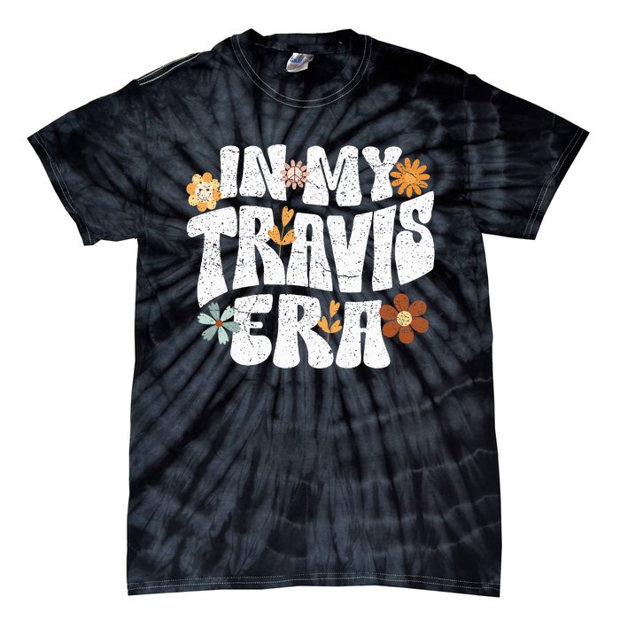 Retro Groovy In My Travis Era Tie-Dye T-Shirt