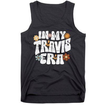 Retro Groovy In My Travis Era Tank Top