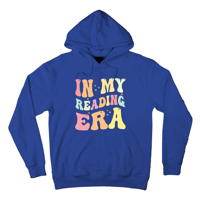 Retro Groovy In My Reading Era Book Lovers Book Reader Gift Hoodie