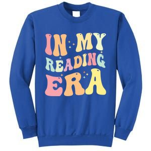 Retro Groovy In My Reading Era Book Lovers Book Reader Gift Sweatshirt