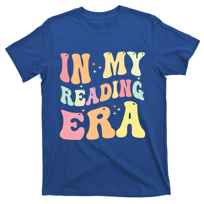 Retro Groovy In My Reading Era Book Lovers Book Reader Gift T-Shirt