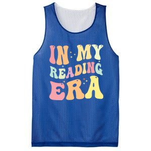 Retro Groovy In My Reading Era Book Lovers Book Reader Gift Mesh Reversible Basketball Jersey Tank