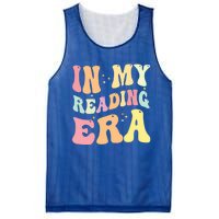 Retro Groovy In My Reading Era Book Lovers Book Reader Gift Mesh Reversible Basketball Jersey Tank