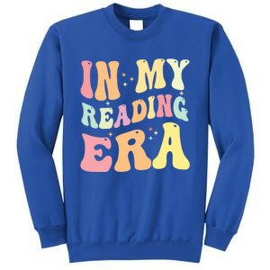 Retro Groovy In My Reading Era Book Lovers Book Reader Gift Tall Sweatshirt