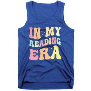 Retro Groovy In My Reading Era Book Lovers Book Reader Gift Tank Top