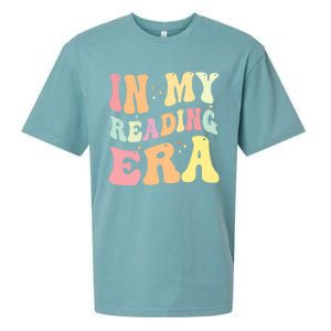 Retro Groovy In My Reading Era Book Lovers Book Reader Gift Sueded Cloud Jersey T-Shirt