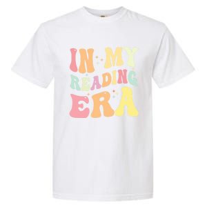 Retro Groovy In My Reading Era Book Lovers Book Reader Gift Garment-Dyed Heavyweight T-Shirt