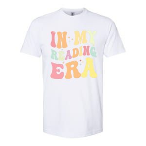 Retro Groovy In My Reading Era Book Lovers Book Reader Gift Softstyle CVC T-Shirt