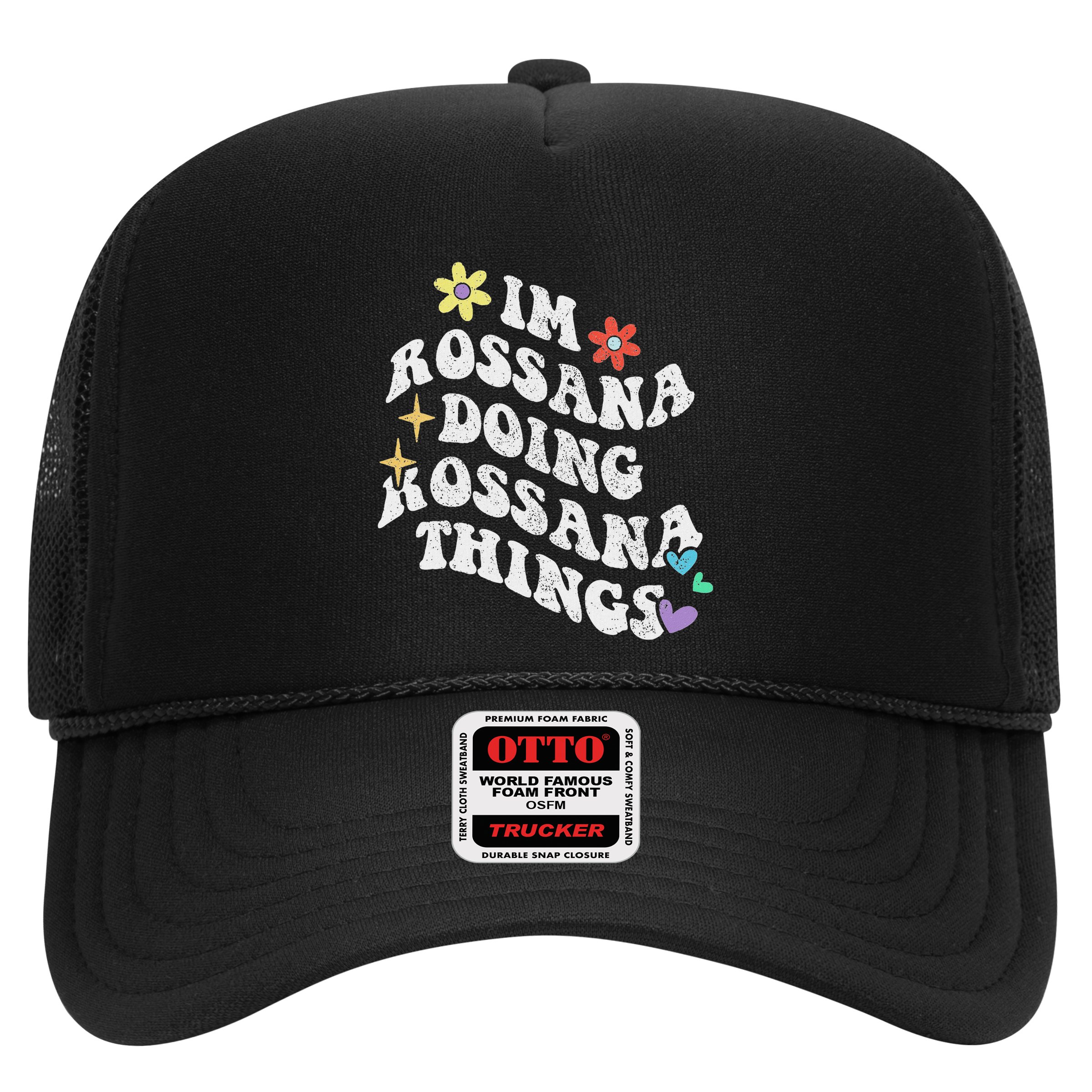 Retro Groovy Im Rossana Doing Rossana Things Funny MotherS Hat