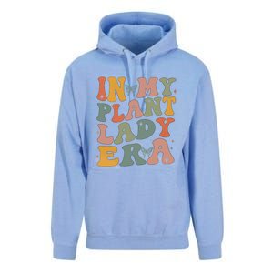 Retro Groovy In My Plant Lady Era Xmas Gardening Plant Mom Gift Unisex Surf Hoodie