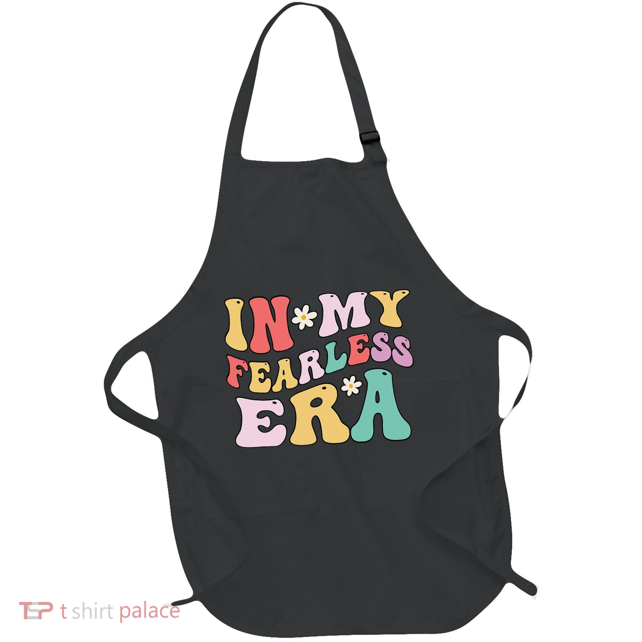 Retro Groovy In My Fearless Era Vintage Apron
